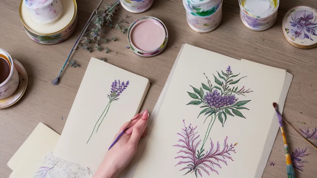 Cómo dibujar hojas y ramas en uñas a mano alzada con elegancia