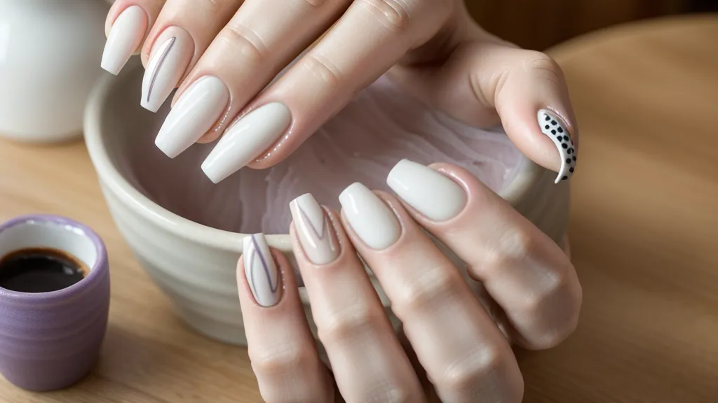 Cuadernillo de práctica dominguera con ejercicios de curvas para nail art aficionado