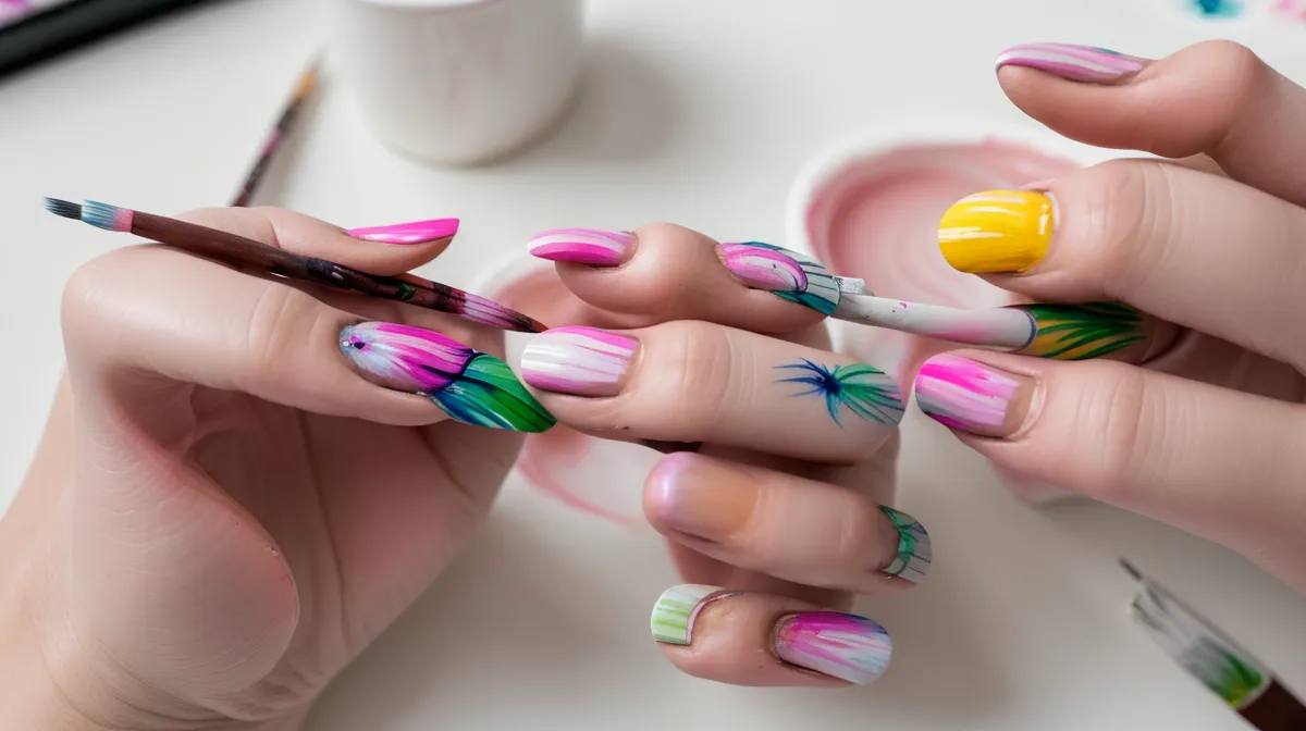 Cómo limpiar pinceles de nail art sin dañar las cerdas finas, guía de cuidado de herramientas para aficionadas al nail art.
