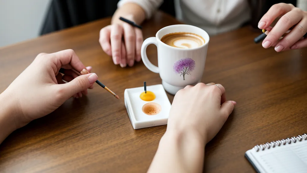 Comparación entre un pincel liner de 20 mm y un pincel de detalle corto para diseños escoceses
