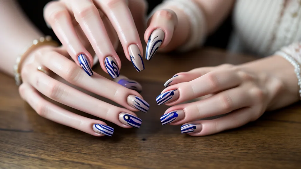 Técnica de anclaje con el meñique para estabilizar el pulso al pintar nail art a mano alzada para principiantes