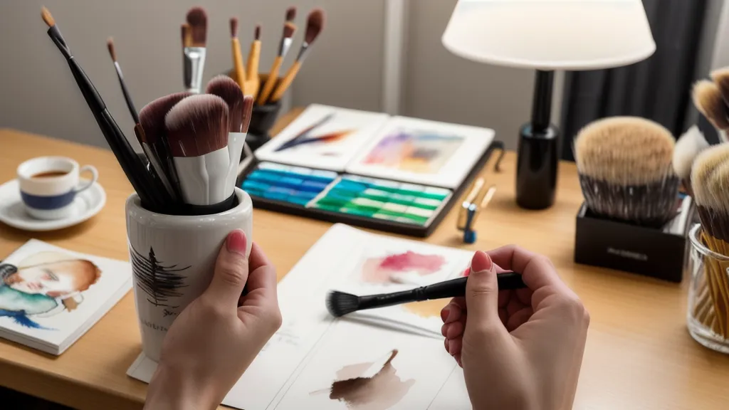 Brillo extremo final en uñas de gel pintadas a mano alzada