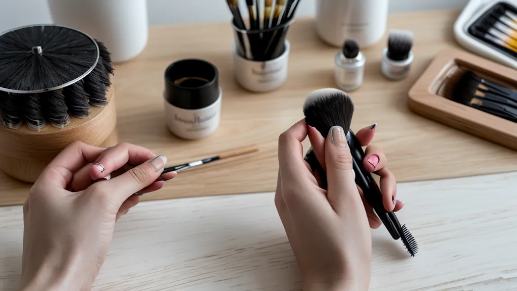 Manicura con diseño abstracto orgánico y efecto mármol, práctica de mano alzada en casa