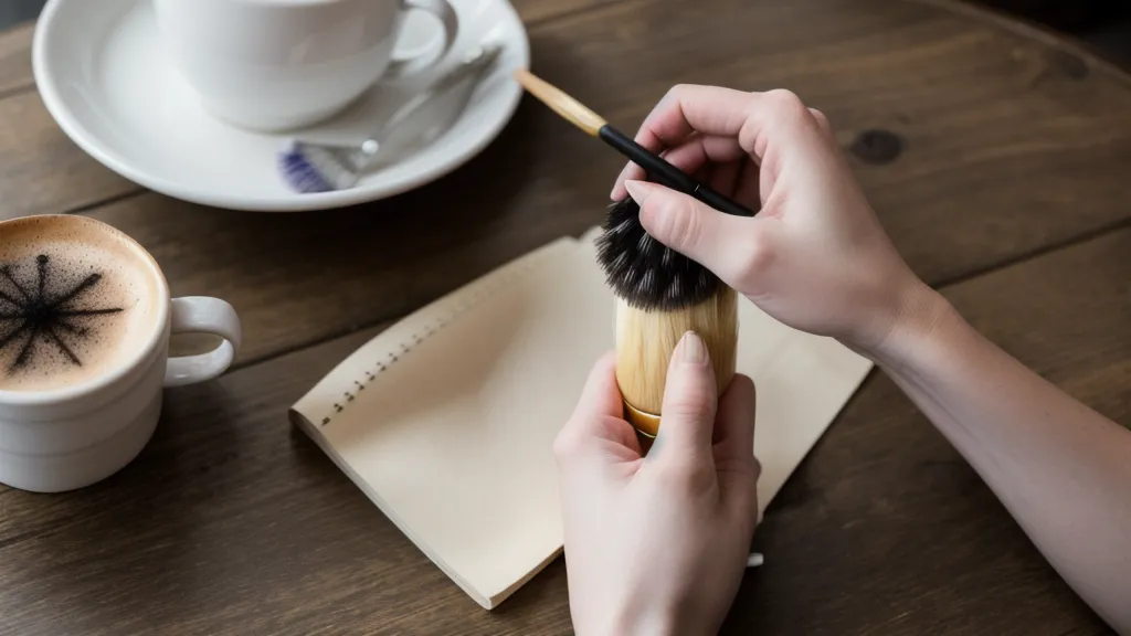 Practicar decoración de uñas en papel para mejorar el trazo a mano alzada, técnica de pincel de una aficionada al nail art